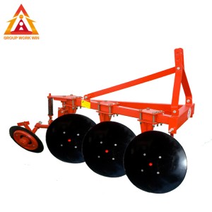 High-efficiency farm equipment machinery rotary driven disc plough