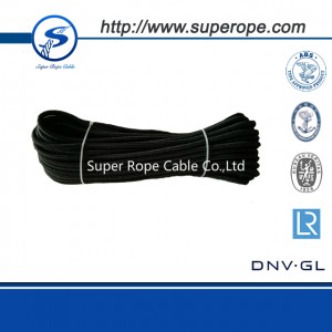 Uhmwpe double braided rope for off-road tow rope