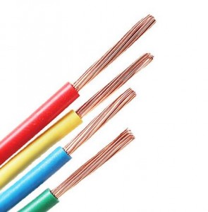Copper Core Insulated PVC Electric Wire Cable