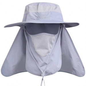 Fashion Summer Outdoor Sun Protection Fishing Hat Cap Neck Face Flap Hat Wide Brim