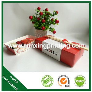 sushi box with chopsticks