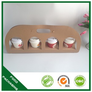paper take away coffee cup holder cup carrier