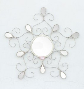 High quality wall art metal decorative hanging mirror