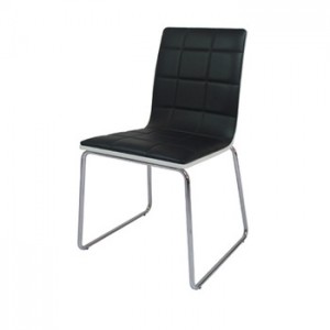 Modern metal leg PU leather dining chairs Modern metal leg PU leather dining chairs