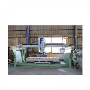infrared bridge sawing machinery with head tilting rotation features