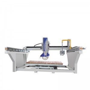 stone infrared bridge sawing machinery whole head tilting