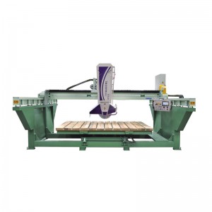 stone laser bridge sawing machinery whole head tilting