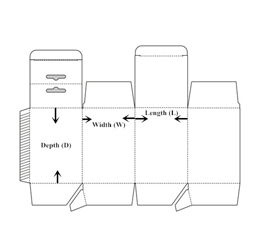 Custom Color Paper Packaging Boxes for Retailing