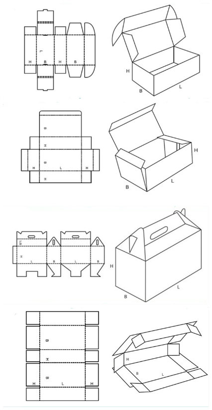 Color Corrugated Paper Packing Box for Electronic Products