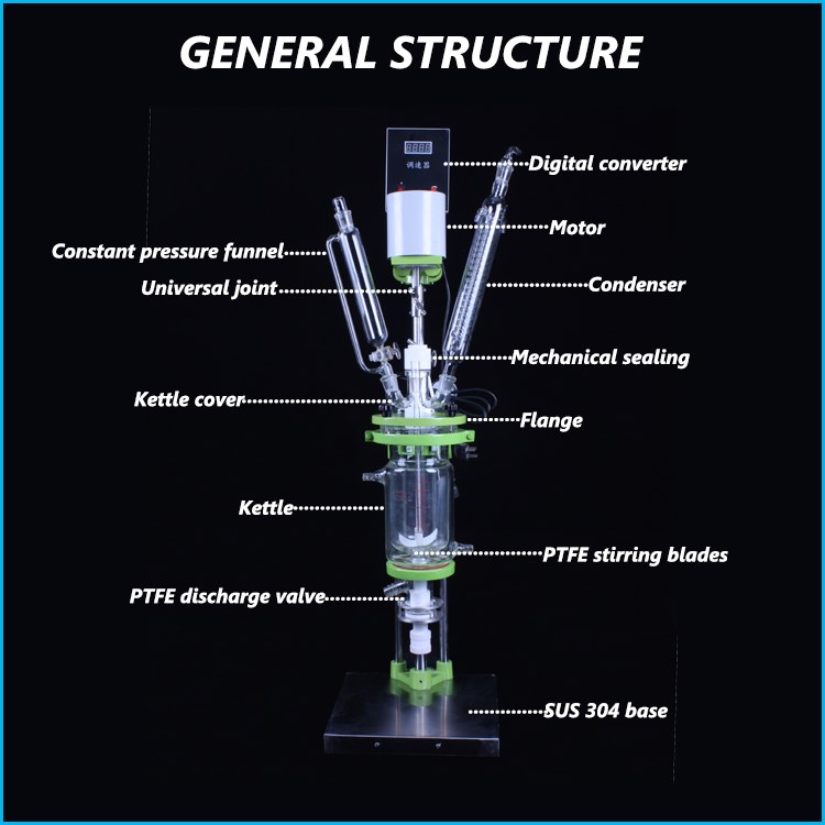 High Quality Pharmaceutical Machine Jacketed Reactor