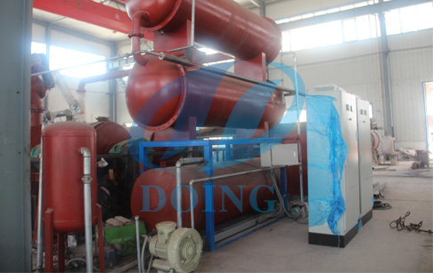 tire pyrolysis plant