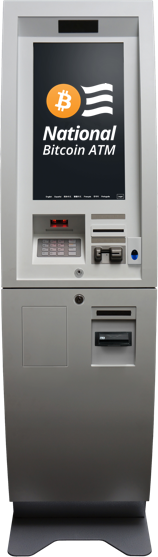 Multi - Currency Bitcoin ATM Machine With Cold Rolled Steel Kiosk Cabinet