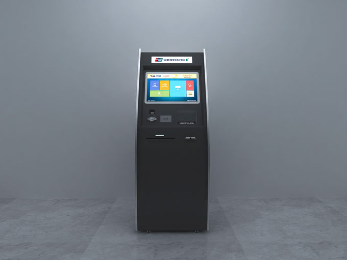 21.5 Inch TFT Touch Screen Payment Kiosk With AD Video Display / Advertising Carousel