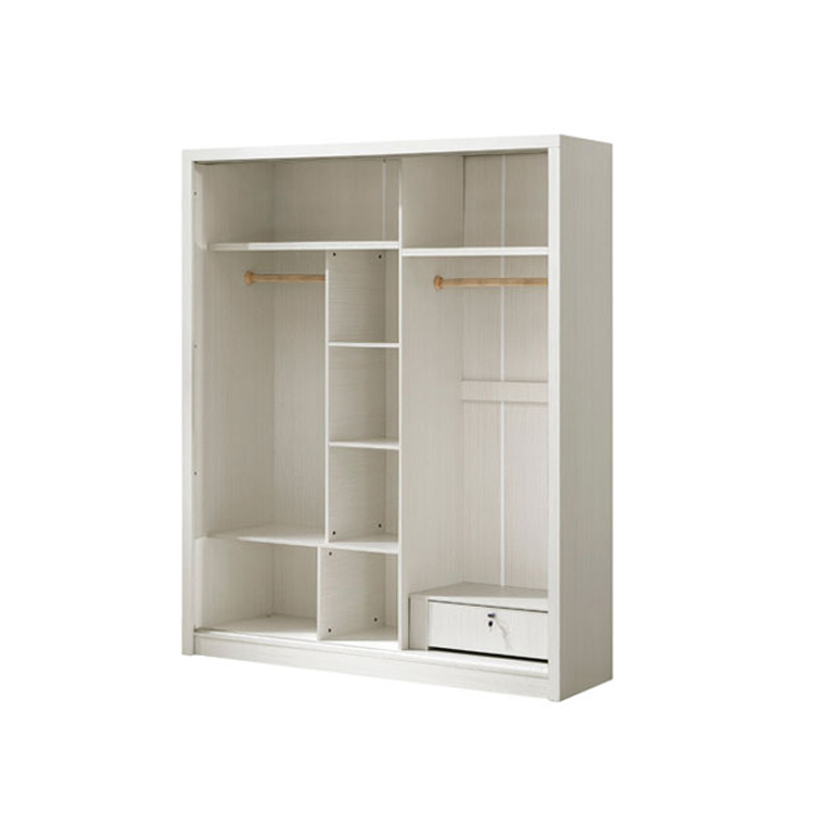 High Gloss Bedroom furniture Modern White Door Wardrobe