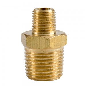 G1/4″ x 1/8″ Brass Reducing Nipple