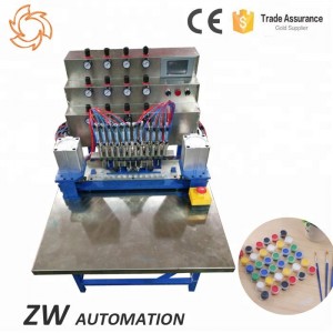 Auto 12 Bottle Color Pigment Filling Machine