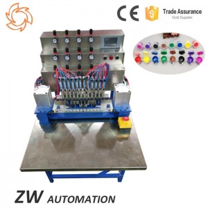 Three Six Eight Bottle Color Paint Filling Machine