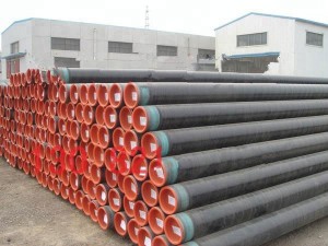 3PE coated steel pipe 3PE coated steel pipe