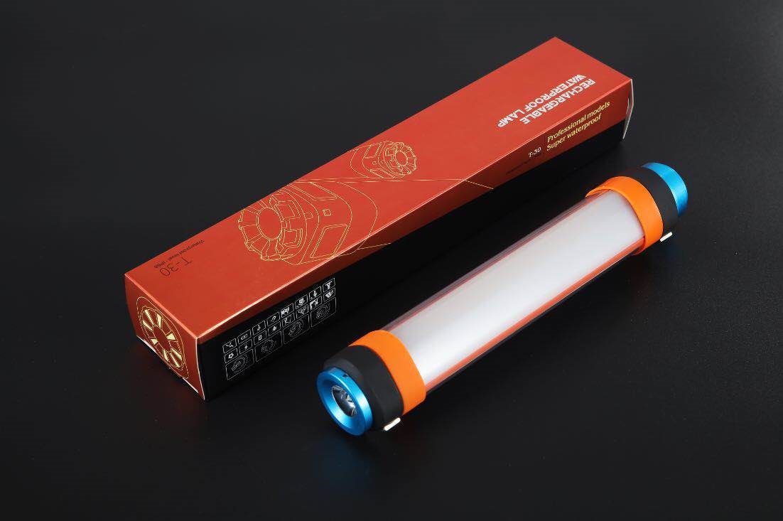 Multi-function outdoor camping flashlight