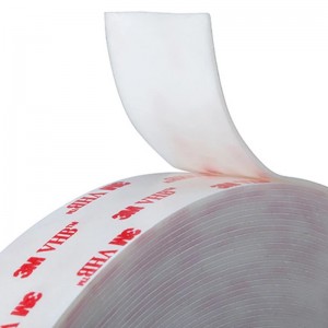 Generic brand White color of 3M VHB acrylic foam tape 4932