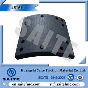 WVA 19591 BC81 brake linings for truck trailer Bergische Achsen