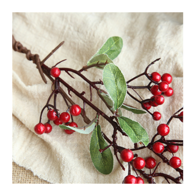 wholesale real touch christmas artificial berry artificial flower