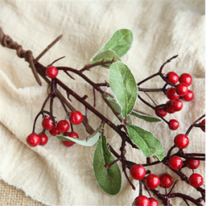 wholesale real touch christmas artificial berry artificial flower