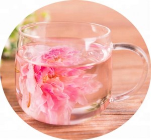 low temperature dried double red rose herbal tea
