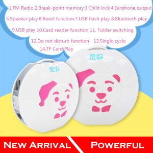 Little bear bluetooth  speaker card