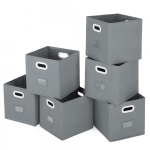 Sorbus Foldable Storage Cube Basket Bin - Great for Nursery, Playroom, Closet, Home Organization