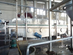 Vibrating fluidized bed Vibrating fluidized bed