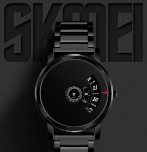 Minimalist Cool Stainless Steel Wrist Watch for Man