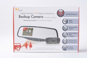 Backup camera packaging boxes