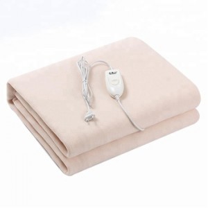 Newest 2 Settings Switch Polar Fleece Single Electric Blanket