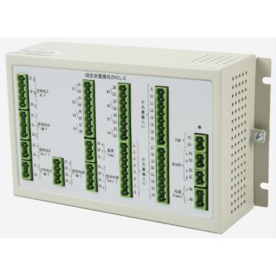 Voltage and current data collection in each link of the system