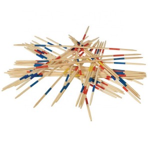 Garden Lawn Wooden Pick Up Sticks Mikado Toys for Kids