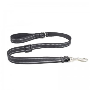 nylon cord pet traction belt woven nylon belt spring dog leash