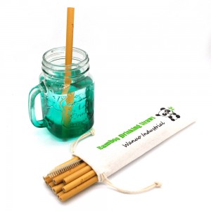 Bamboo pipette for drink