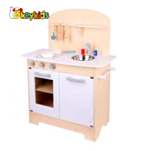 2019 Amazon hot selling kids wooden cooking playsets toys for pretend W10C470
