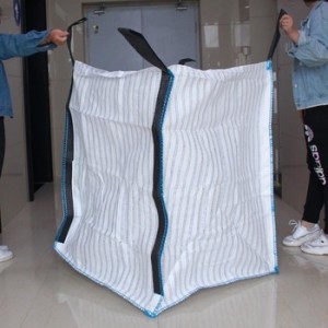 China High Quality ventilated pp jumbo bag breathable firewood bulk bag fibc big bag