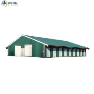 Construction Materials Steel Structure with Z&amp;C Purlin