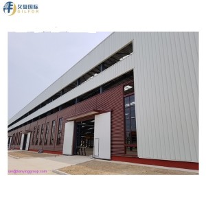 Prefabricated/Prefab Warehouse/Workshop/Cold Storage/Car Garage Steel Structure