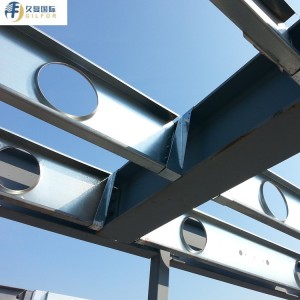 Steel Structure Buildings Made From I Beam and C&amp;Z Purlin