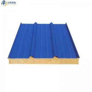 Rockwool Sandwich Panel for Curtain Wall as Construction Material