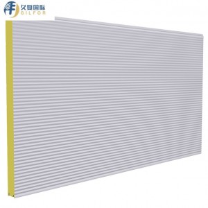 Construction Materials Steel Structure with Glasswool Sandwich Panels