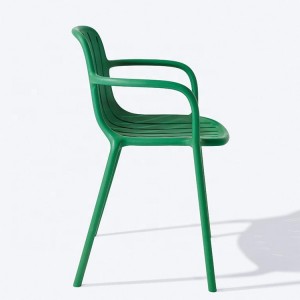 Green Modern cafe plastic dining chair Green Modern cafe plastic dining chair