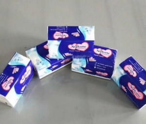 Soft pack and box facial tissue customized