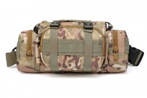 Wholesale Camouflage Multi-Function 3P Magic Pockets Army Fan Casual Sports Tactical Bag Shoulder Camera Bag