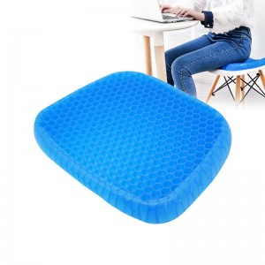 newest silicone summer adult comfort car office chair honeycomb gel cooling enhanced egg sitter seat cushion