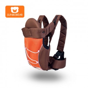 Load bearing 25kgs convertible baby wrap carrier sling for newborn infant